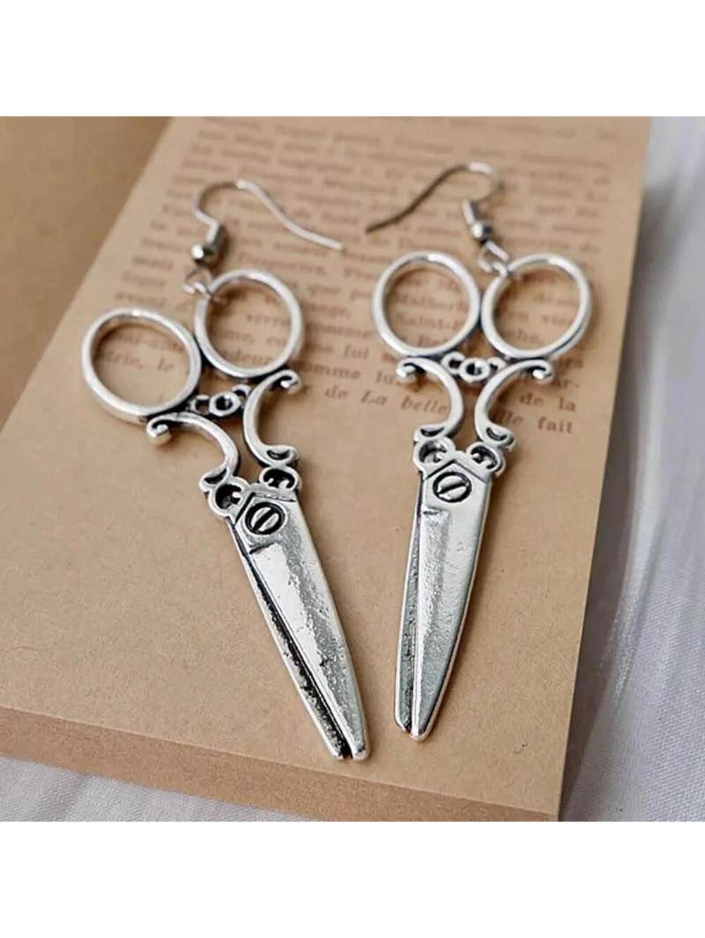 New Unique Adorable Vintage Scissor Earrings